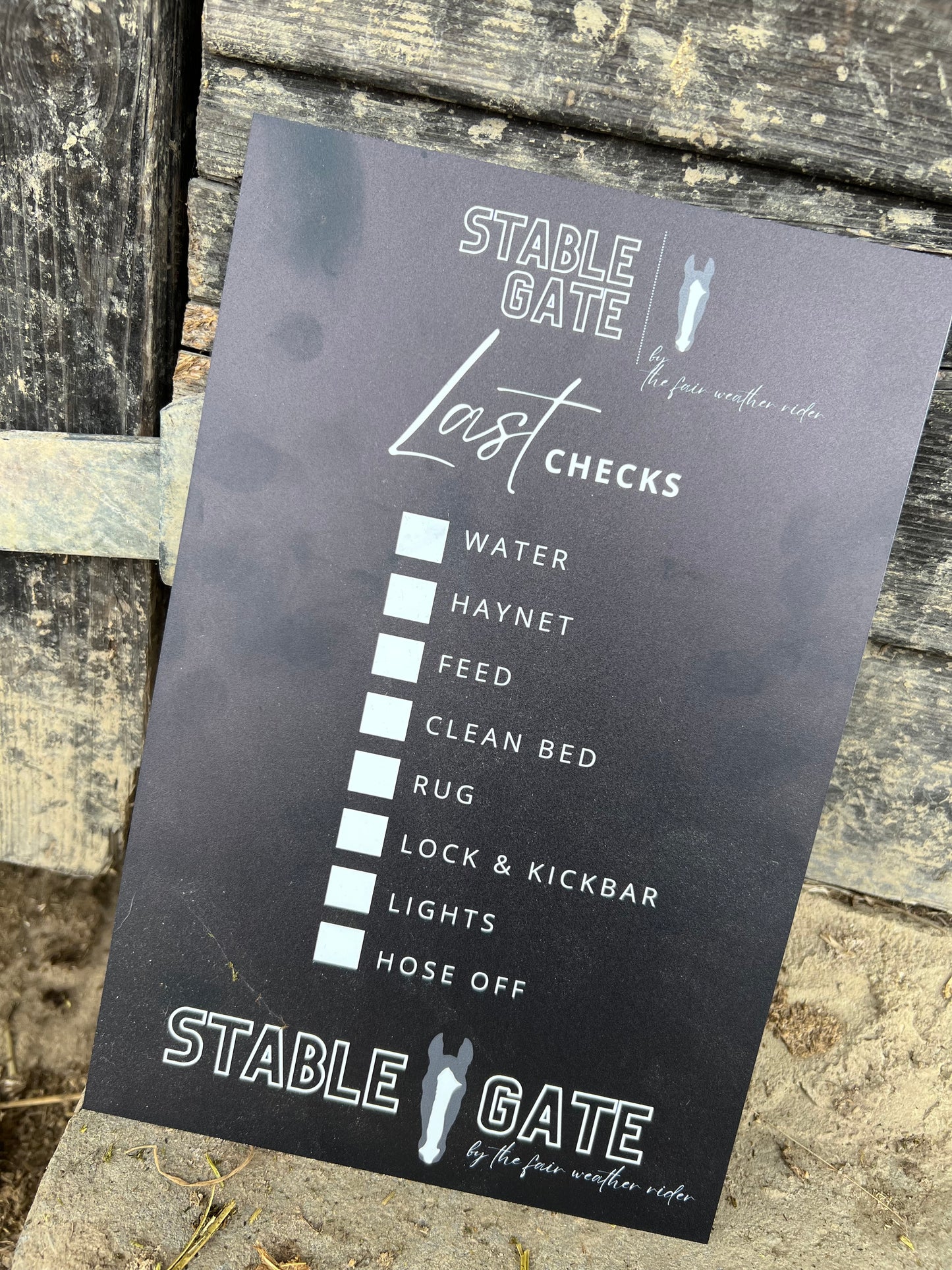 Last Checks Board!