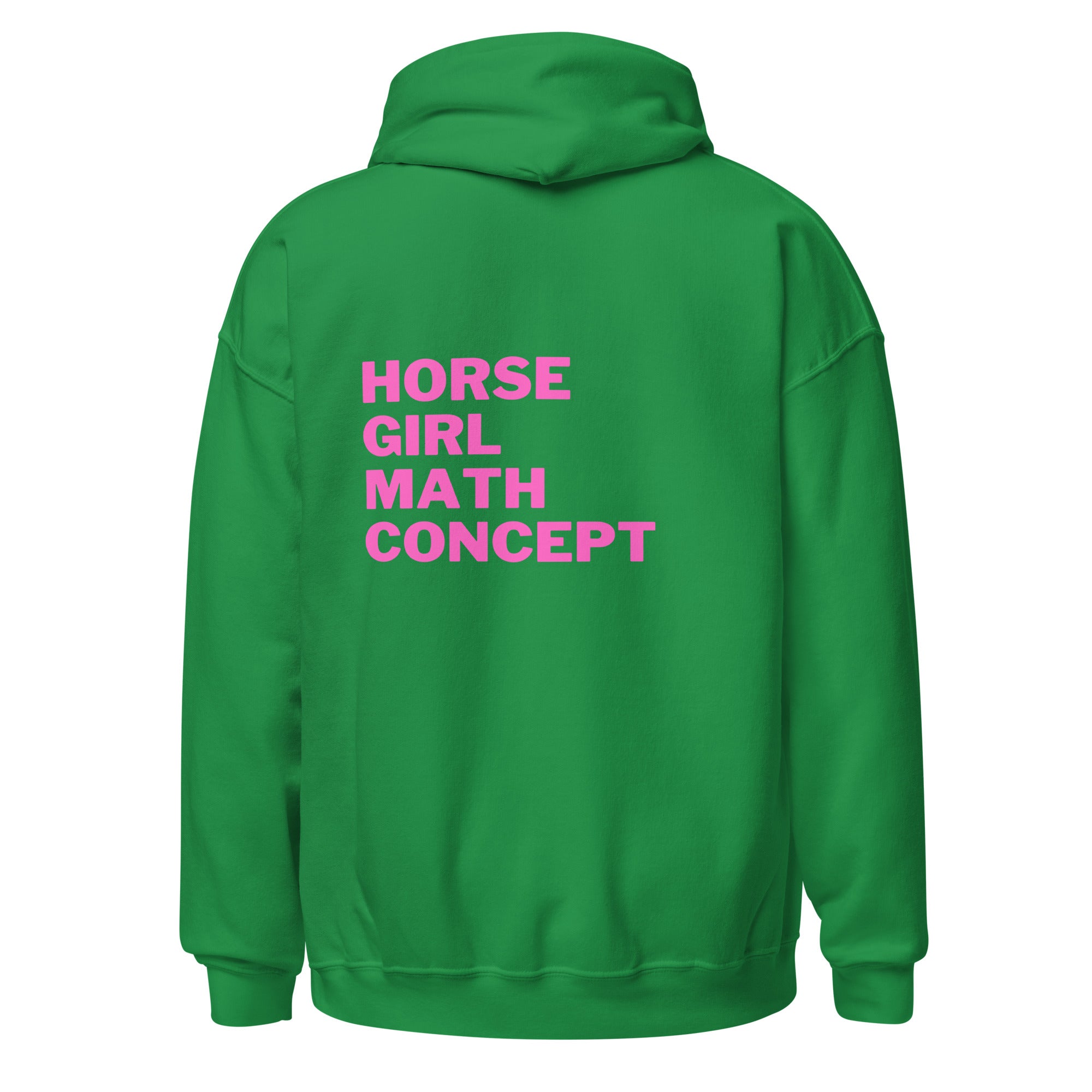 Horse Girl Math Concept Hoodie